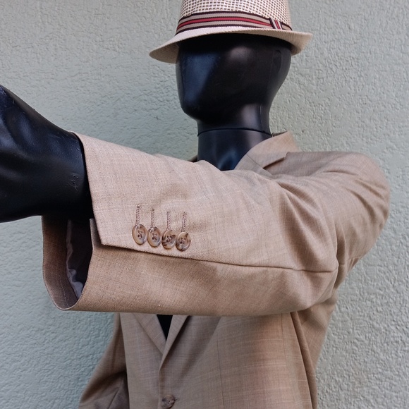 JACK HENRY MEN'S ZANTE' ULTIMO LUXURY BLAZER W/ITALIAN FABRIC (CANADA) - Picture 3 of 17